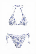 Azure Porcelain Bikini
