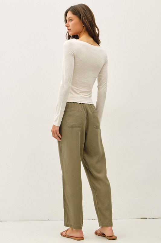BOAT NECK LONG SLEEVE TOP