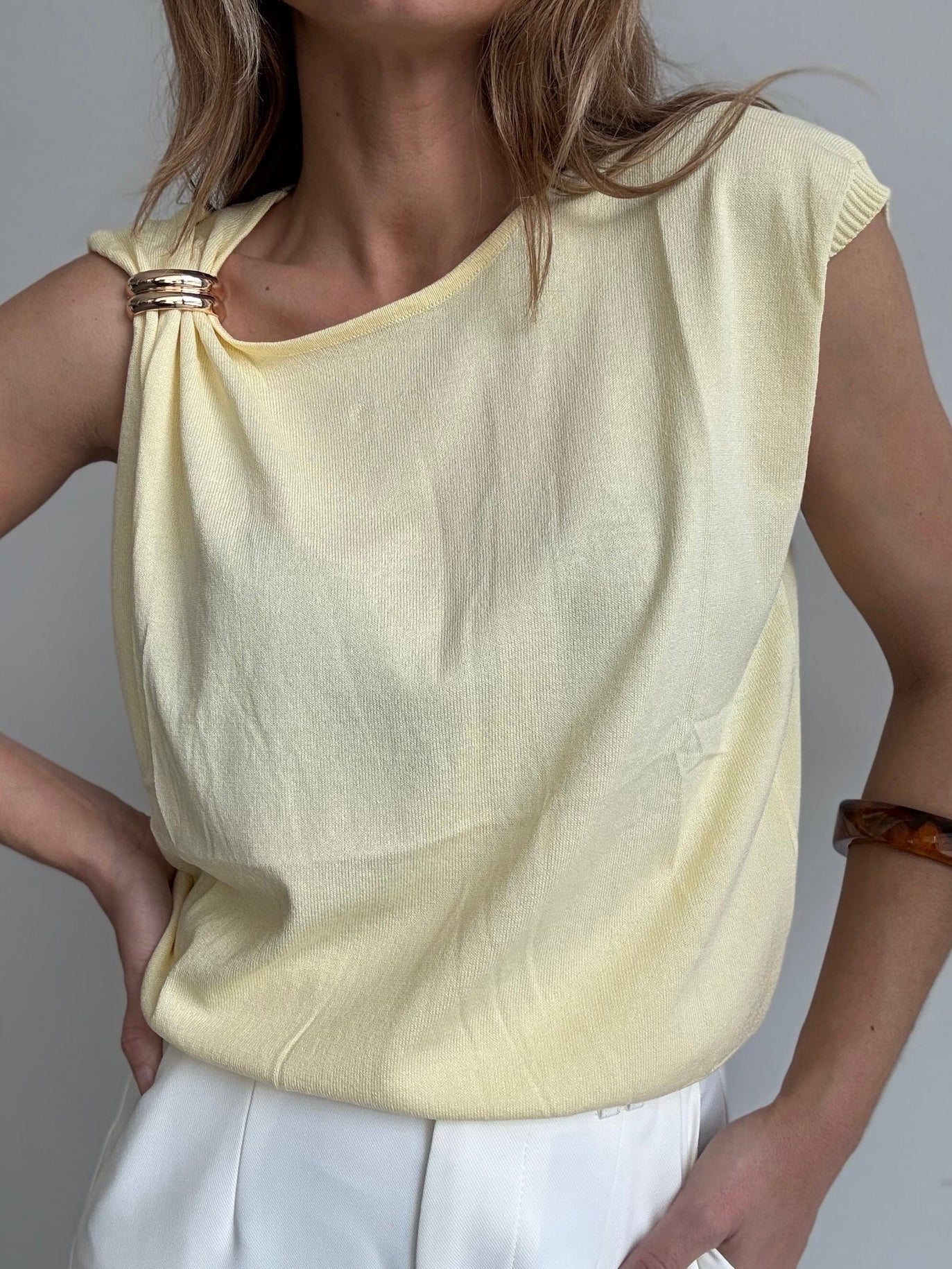 Auréa Butter Yellow Top
