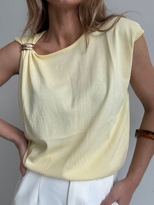 Auréa Butter Yellow Top