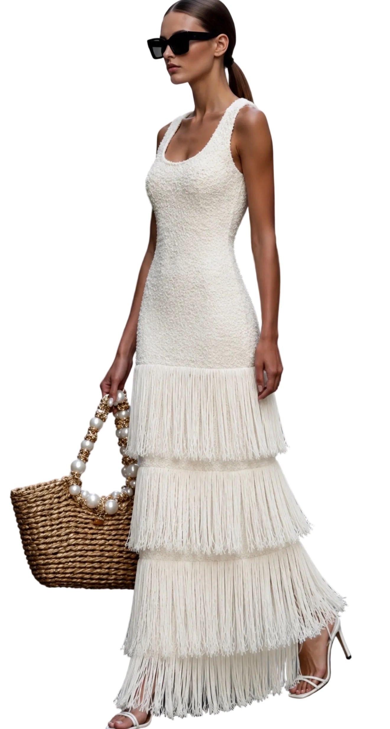 Monaco Fringe Dress