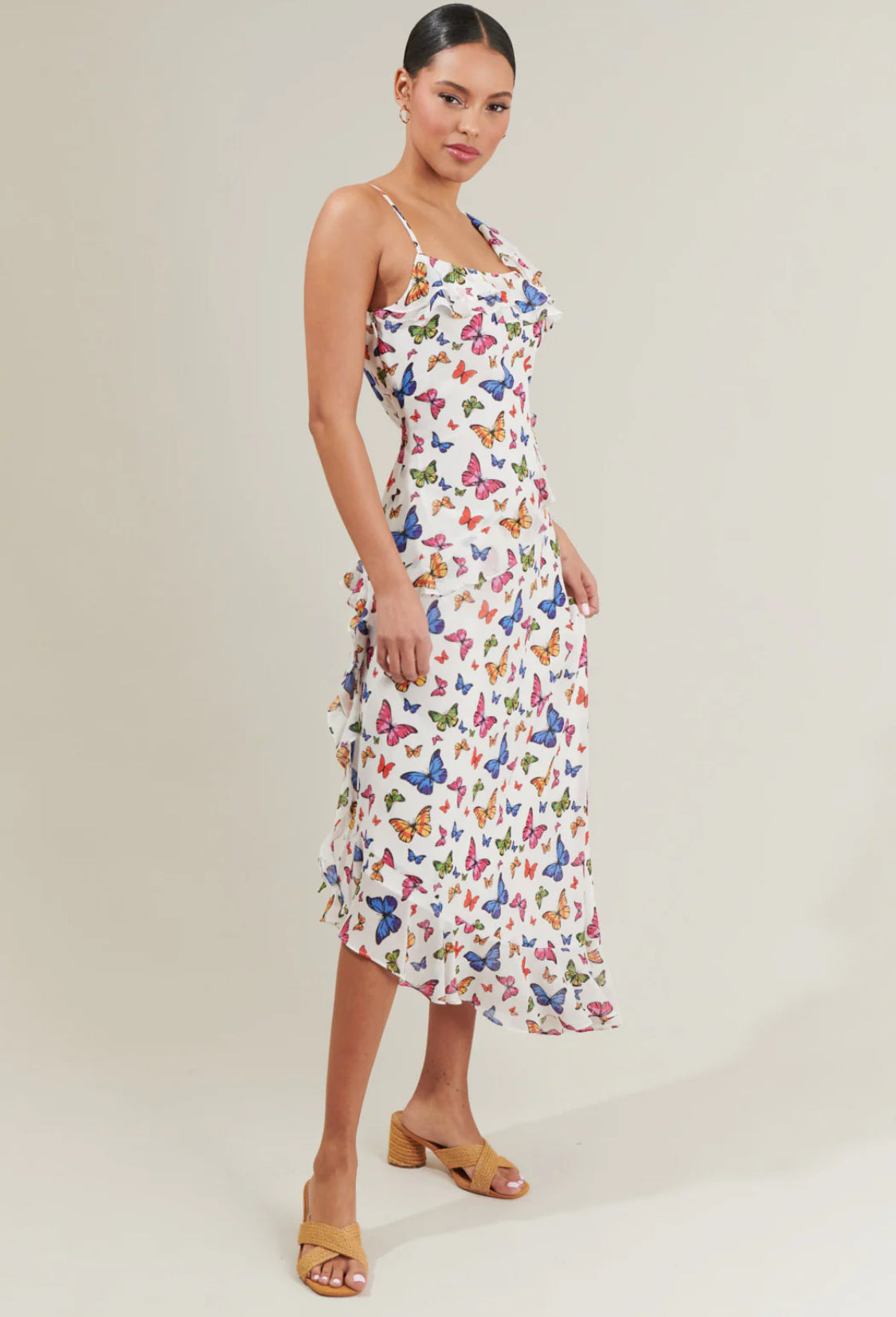 Bess Butterfly
Asymmetrical Midi dress