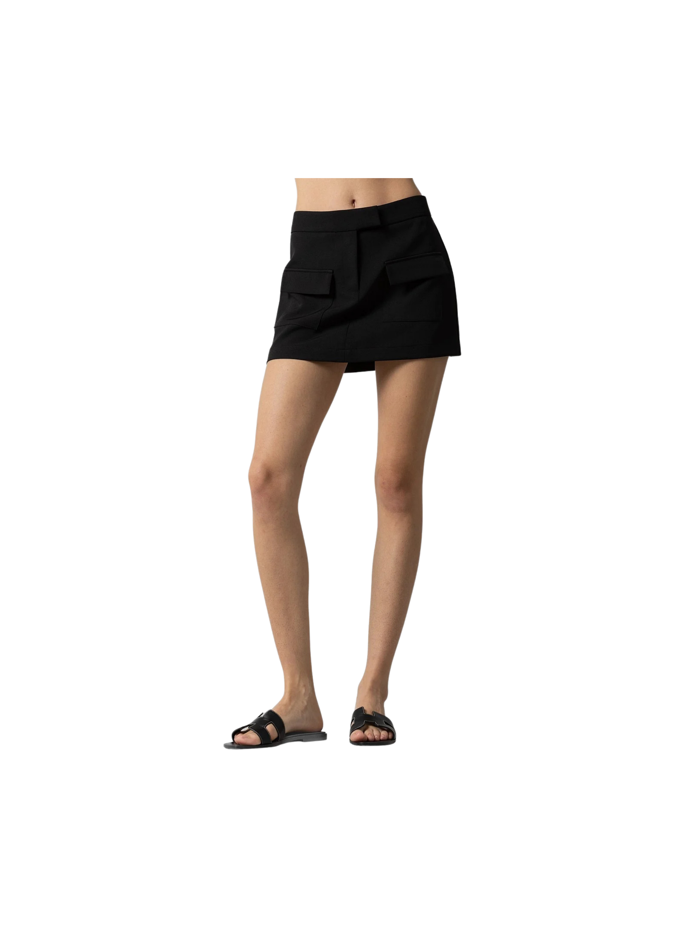 FRONT POCKET MINI SKIRT
