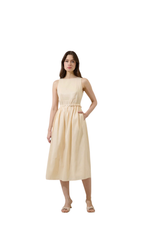 Alani Clio Smocked Midi Dress