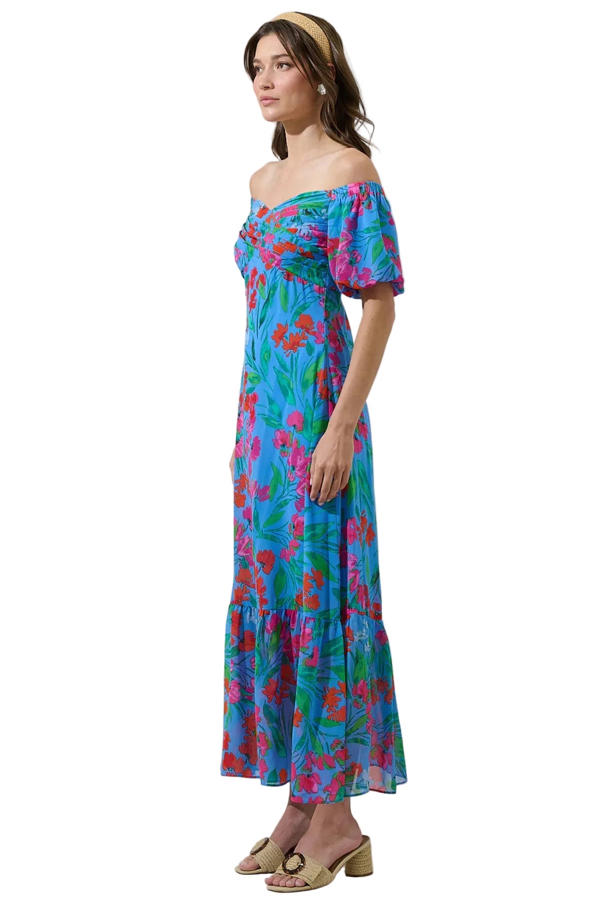 One shoulder dress