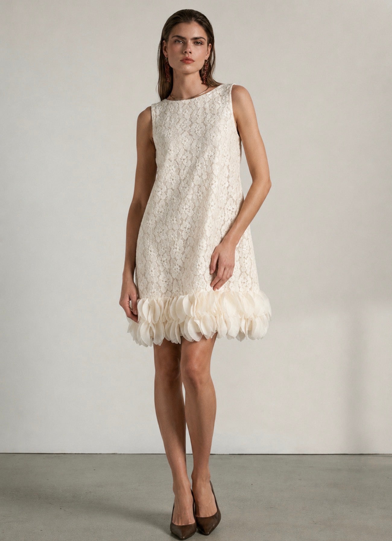Petal Hem Dress